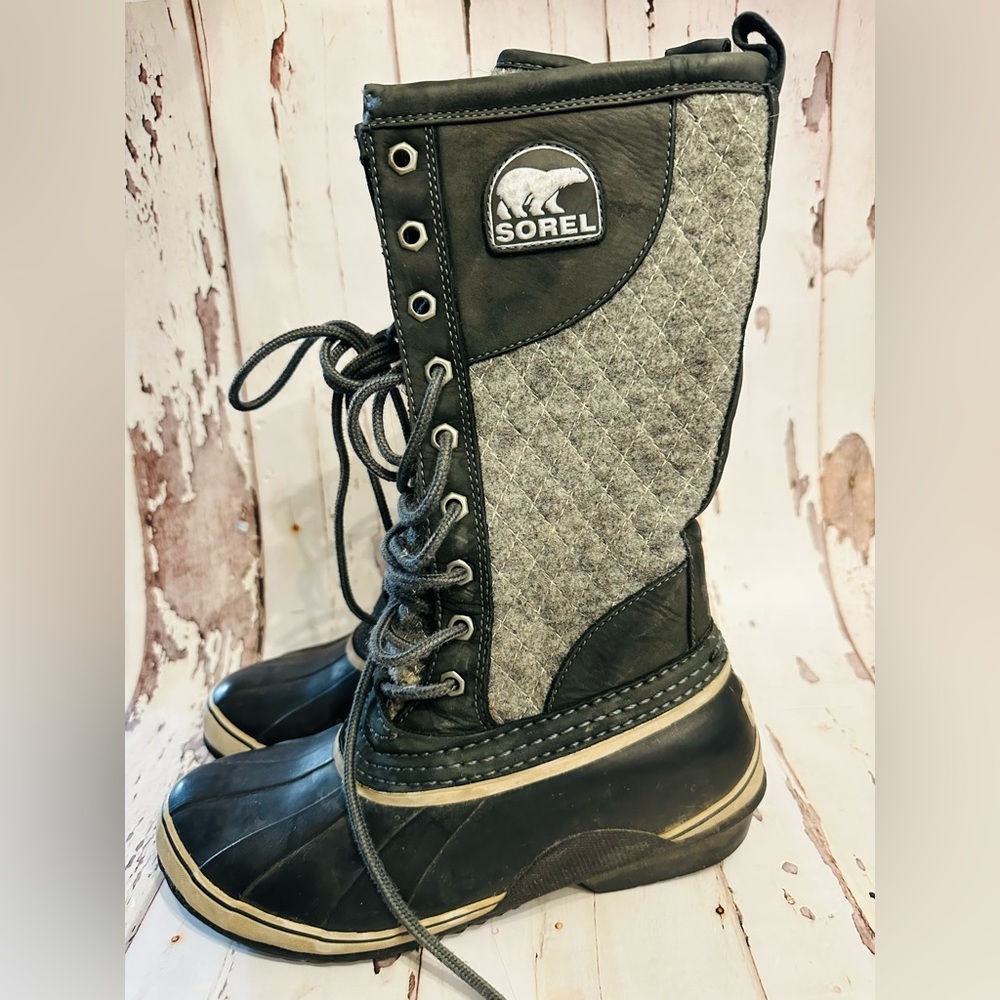 Women's Sorel Sorelli Knee High Waterproof Boots NL 1619-030 Size US 7